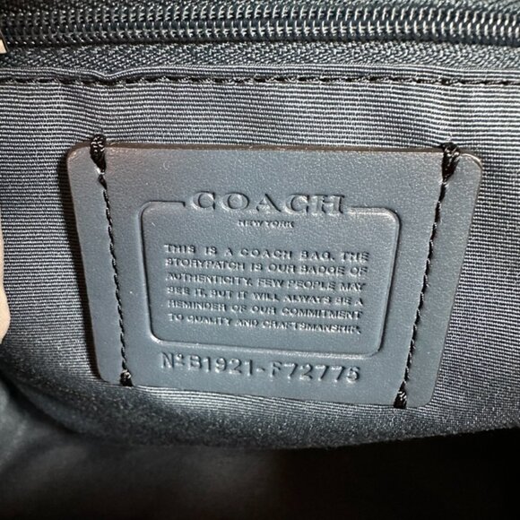 NWT! RARE! Coach Mini Charlie Backpack with Western Star Print F72775 - Picture 8 of 12